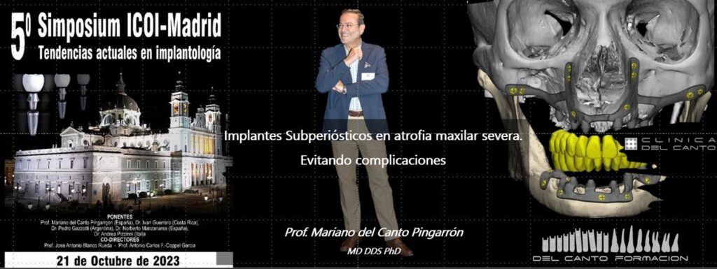 5º Simposium ICOI-Madrid. Profesor Mariano del Canto Pingarrón.