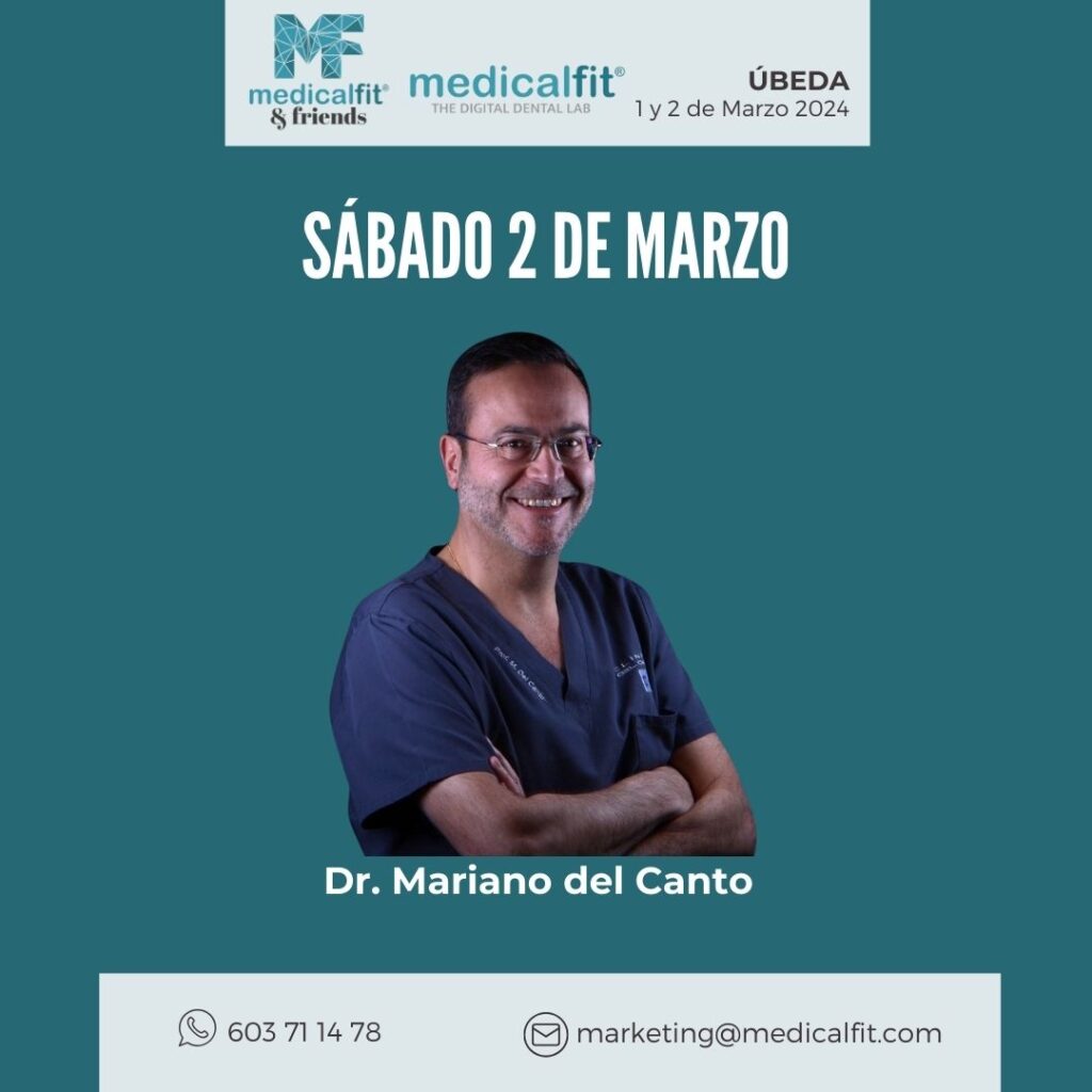 Medicalfit & Friends. Sábado 2 de marzo en Úbeda. Doctor Mariano del Canto.